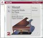 CD Favourite Works for Piano Wolfgang Amadeus Mozart Alfred Brendel