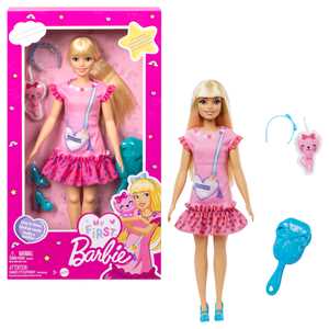 Giocattolo Barbie - La Mia Prima Barbie, Giocattolo per Bambini 3+ Anni, Bambola alta 34 cm con Busto Morbido e Arti Snodati Barbie